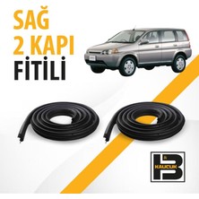 B&M Kauçuk Honda Hr-V (1998-2007) Sağ Ön ve Arka Kapı Fitili BM02932