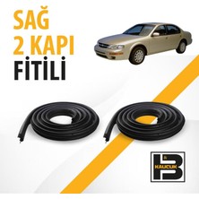 B&M Kauçuk Nissan Maxima (1995-1999) Sağ Ön ve Arka Kapı Fitili BM02466