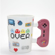 Lavly Game Over Porselen Kupa Bardak - Oyuncu Kahve Fincanı