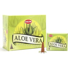 Lavly Aloe Vera Aromalı Konik Tütsü