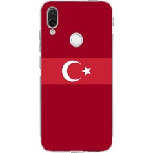 TechTree Redmi Note 7-7 Pro Uyumlu Türk Milli Takım Kırmızı Forma Baskılı Silikon Kılıf