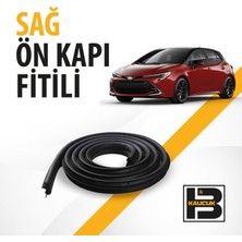 B&M Kauçuk Toyota Corolla Hatchback (2018-2025) Sağ Ön Kapı Fitili BM02793