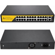 Gümrük Bey Aı Smart Switch 24 Port 10/100/1000MBPS Poe Switch – Yüksek Hızlı Ağ Çözümü
