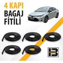 B&M Kauçuk Toyota Corolla (2018-2025) 4 Kapı + Bagaj Fitili BM02794