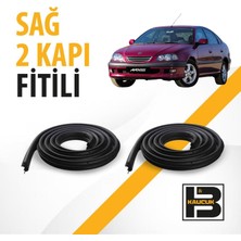 B&M Kauçuk Toyota Avensis (1998-2003) Sağ Ön ve Arka Kapı Fitili BM02686