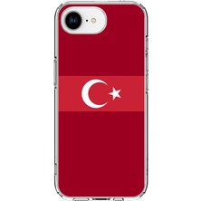 TechTree iPhone 16E - 17E Uyumlu Türk Milli Takım Kırmızı Forma Baskılı Silikon Kılıf