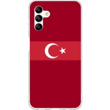 TechTree Samsung Galaxy A04S Uyumlu Türk Milli Takım Kırmızı Forma Baskılı Silikon Kılıf