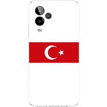 TechTree General Mobile Gm 24 Pro Uyumlu Türk Milli Takım Beyaz Forma Baskılı Silikon Kılıf