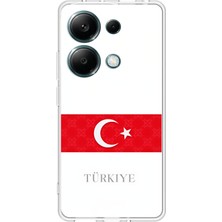 TechTree Redmi Note 13 Pro 4g Uyumlu Türk Milli Takım Forma Baskılı Silikon Kılıf