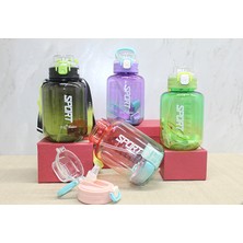 Lavly Pipetli Su Matarası 1100 ml Bpa Içermez Termos Suluk Spor Şişesi