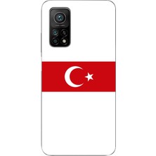 TechTree Xiaomi Mi 10T-10T Pro Uyumlu Türk Milli Takım Beyaz Forma Baskılı Silikon Kılıf
