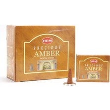 Lavly Precious Amber Aromalı Konik Tütsü