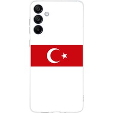 TechTree Samsung Galaxy A16 Uyumlu Türk Milli Takım Beyaz Forma Baskılı Silikon Kılıf