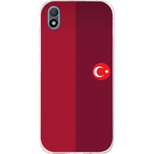 TechTree Huawei Y5 2019 - Honor 8s Uyumlu Türk Milli Takım Parçalı Forma Baskılı Silikon Kılıf