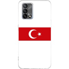 TechTree Oppo A74 Uyumlu Türk Milli Takım Beyaz Forma Baskılı Silikon Kılıf