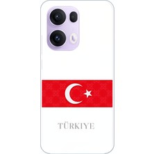 TechTree Oppo Reno 13 Pro Uyumlu Türk Milli Takım Forma Baskılı Silikon Kılıf