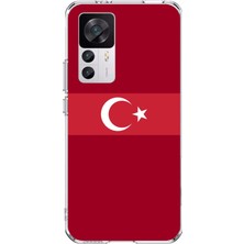 TechTree Xiaomi Mi 12T-12T Pro Uyumlu Türk Milli Takım Kırmızı Forma Baskılı Silikon Kılıf