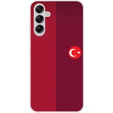 TechTree Samsung Galaxy A14 Uyumlu Türk Milli Takım Parçalı Forma Baskılı Silikon Kılıf