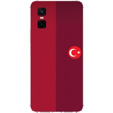 TechTree Infinix Gt 30 Pro Uyumlu Türk Milli Takım Parçalı Forma Baskılı Silikon Kılıf