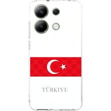 TechTree Redmi Note 13 4g Uyumlu Türk Milli Takım Forma Baskılı Silikon Kılıf