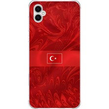 TechTree Samsung Galaxy A04 Uyumlu Türk Milli Takım Desenli Forma Baskılı Silikon Kılıf