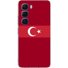 TechTree Infinix Hot 60 - Hot 60I Uyumlu Türk Milli Takım Kırmızı Forma Baskılı Silikon Kılıf