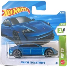 Hot Wheels Porsche Taycan Turbo S Mavi