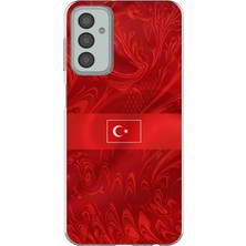 TechTree Samsung Galaxy M13-M23 Uyumlu Türk Milli Takım Desenli Forma Baskılı Silikon Kılıf