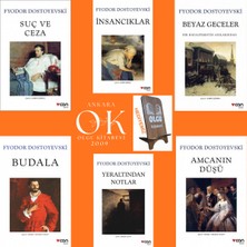 Can Yayınları Dostoyevski 6 Kitap Set / Suç ve Ceza - Amcanın Düşü - Budala - Beyaz Geceler - Insancıklar - Yeraltından Notlar