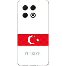 TechTree Tecno Spark 30 Pro Uyumlu Türk Milli Takım Forma Baskılı Silikon Kılıf
