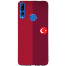 TechTree Honor 9x Uyumlu Türk Milli Takım Parçalı Forma Baskılı Silikon Kılıf