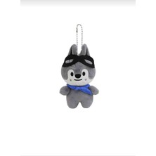 Trendikon Skzoo Wolf Chan Pilot Peluş Anahtarlık 10 cm