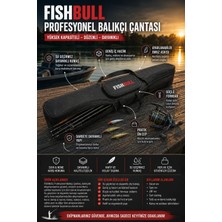 Fish Bull Siyah Olta Çantası
