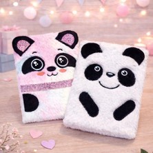 Lavly Toptan Panda Tasarımlı Peluş Defter