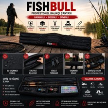 Fish Bull Siyah Olta Çantası