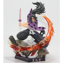 Lavly Demon Slayer Tsugikuni Anime Figürü 28 cm - Kaliteli Koleksiyon Figürü