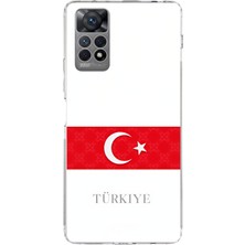TechTree Redmi Note 11 Pro 4g Uyumlu Türk Milli Takım Forma Baskılı Silikon Kılıf