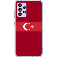 TechTree Samsung Galaxy A52-A52S Uyumlu Türk Milli Takım Kırmızı Forma Baskılı Silikon Kılıf