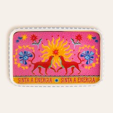 Zsa Zsa Zsu Shekou Renkli Porselen Dekoratif Tepsi 30X18.5X2 cm