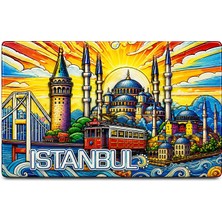 Lavly Istanbul Temalı Silikon Buzdolapı Süsü Magnet ALK5377