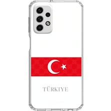 TechTree Samsung Galaxy A73 Uyumlu Türk Milli Takım Forma Baskılı Silikon Kılıf