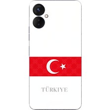 TechTree Tecno Spark 9 Pro Uyumlu Türk Milli Takım Forma Baskılı Silikon Kılıf