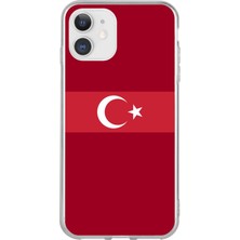 TechTree iPhone 11 Uyumlu Türk Milli Takım Kırmızı Forma Baskılı Silikon Kılıf