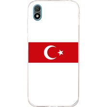 TechTree Huawei Y5 2019 - Honor 8s Uyumlu Türk Milli Takım Beyaz Forma Baskılı Silikon Kılıf