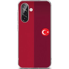 TechTree Samsung Galaxy A56 Uyumlu Türk Milli Takım Parçalı Forma Baskılı Silikon Kılıf