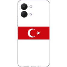 TechTree Tecno Spark Go 3 Uyumlu Türk Milli Takım Beyaz Forma Baskılı Silikon Kılıf
