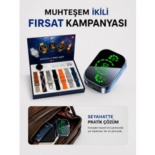 Alkasaz Dokunmatik Akıllı Saat Yeni Nesil Kulaklık Kampanyası Bluetooth Bağlantılı An - ALKHBY9439-6