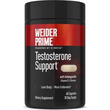 Weider Prime Support For Men Supports Energy Strength Focus Stress Lean Muscle 60 Capsules