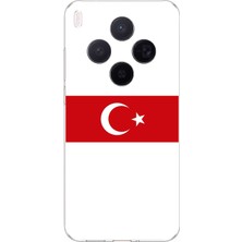 TechTree Vivo X300 Uyumlu Türk Milli Takım Beyaz Forma Baskılı Silikon Kılıf