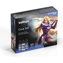 Vallejo 77156 18 Ml. Greenish Gold, Shade, True Metallic Metal (Tmm) Serisi Model Boyası